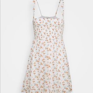 Abercrombie & Fitch Smocked Peach Mini Dress Sz S